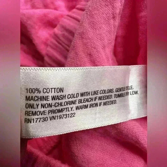 Women’s Shorts  Pink  With Pockets High Rise Pull On  Universal Thread Size XL - Picture 7 of 8